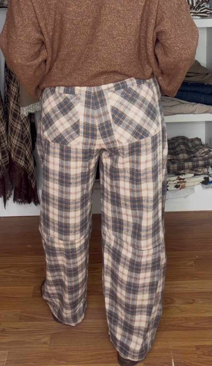 The Oxford plaid Pants