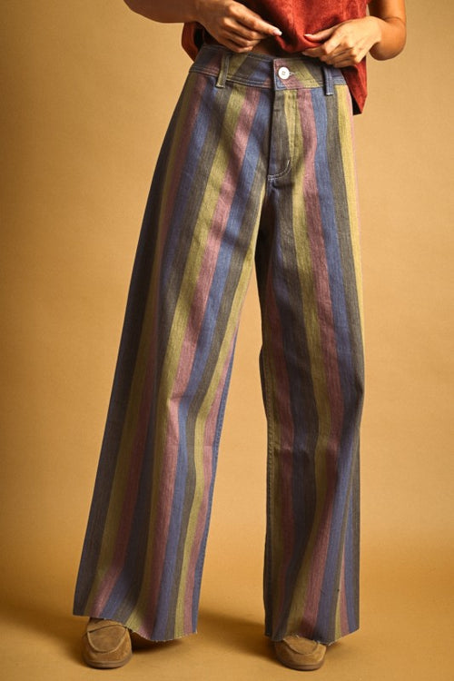 Autumn Stripe Pants