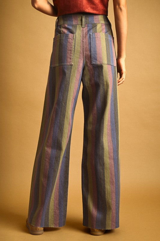 Autumn Stripe Pants