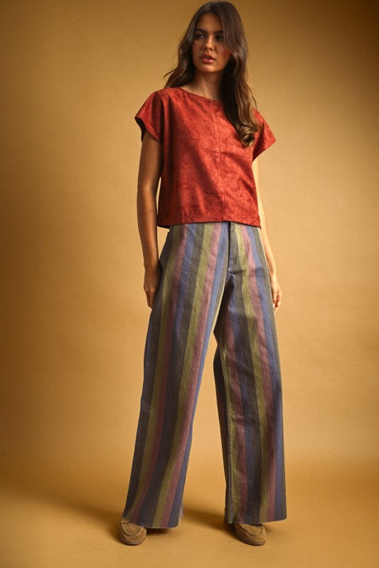 Autumn Stripe Pants