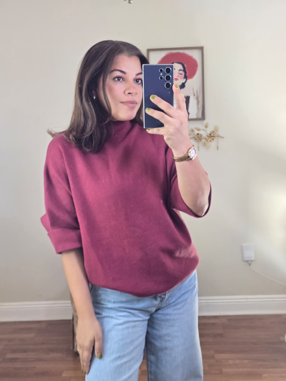 COBALT RELAXED SWEATER