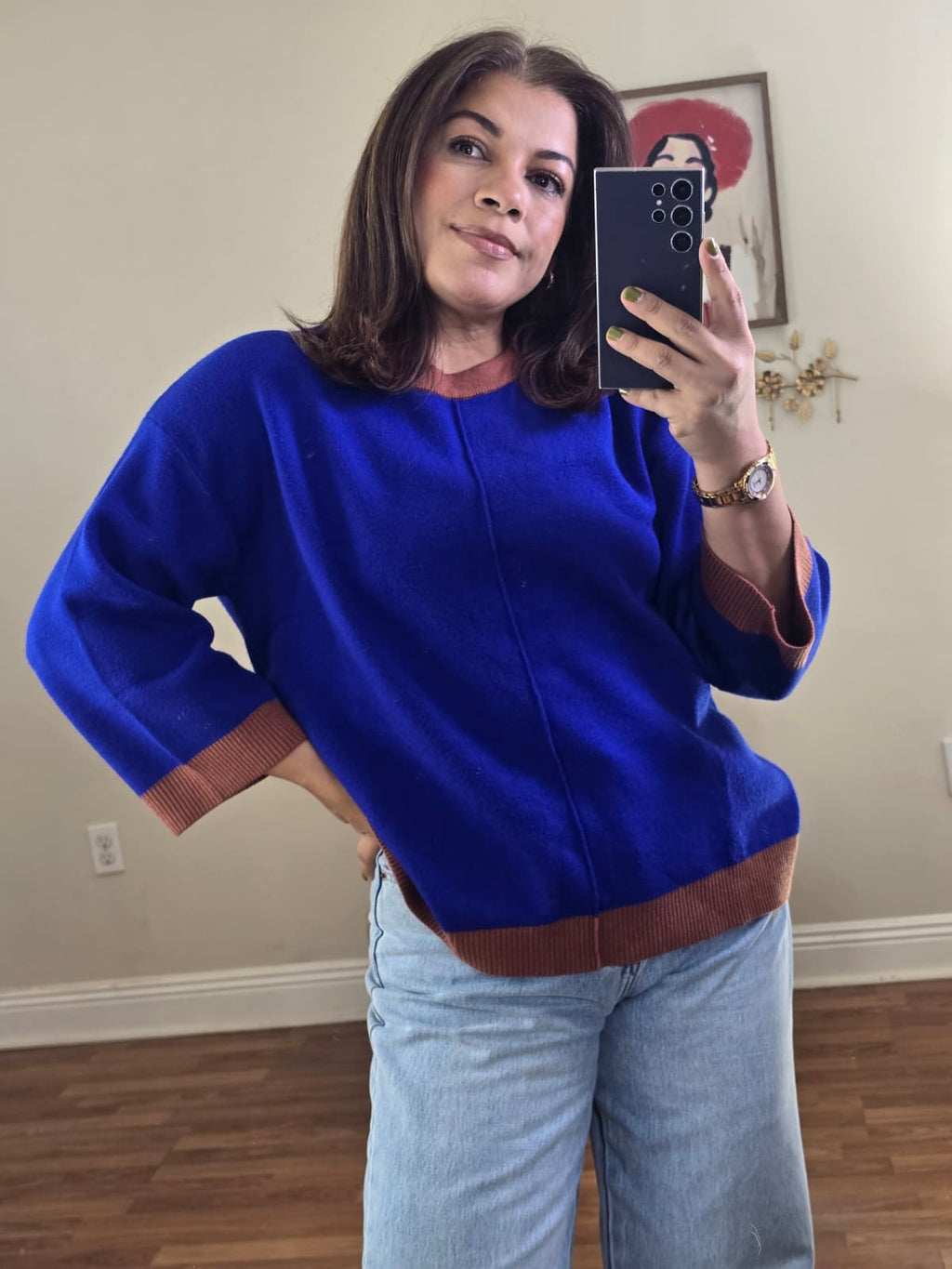 COBALT RELAXED TOP