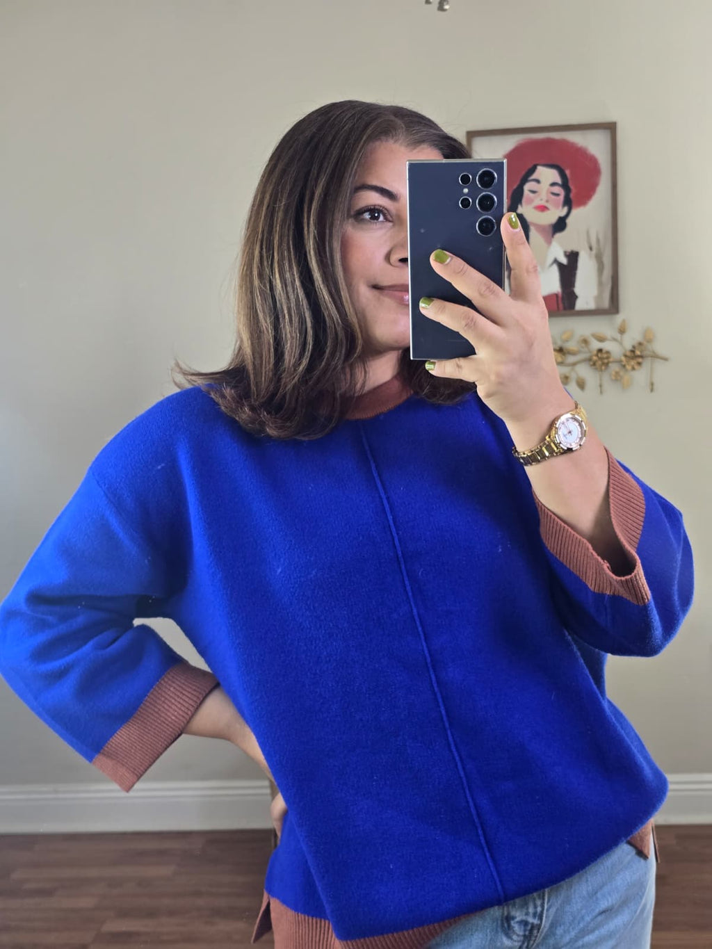COBALT RELAXED TOP