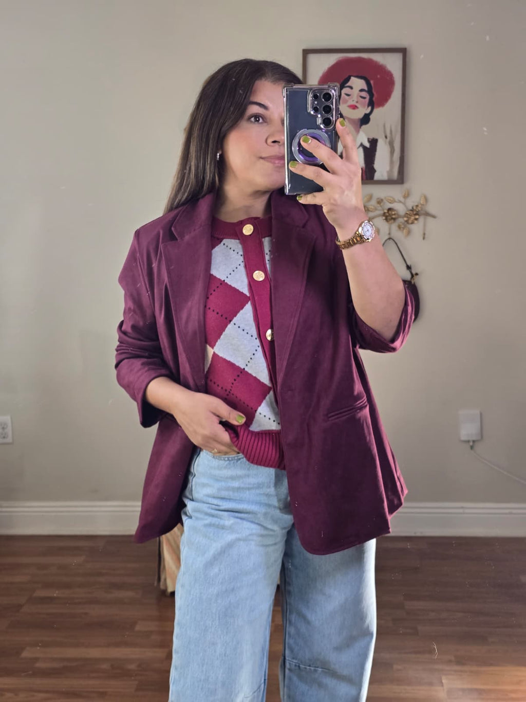 BERRY SWEATER VEST