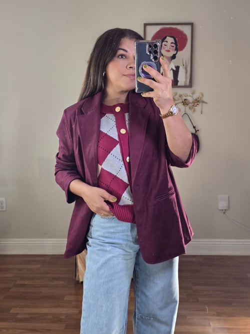 BERRY SWEATER VEST